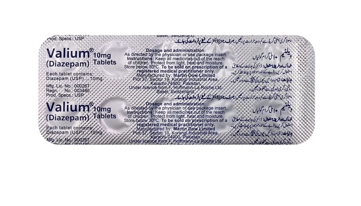 Valium Diazepam 10mg tablets (o) - Image 2
